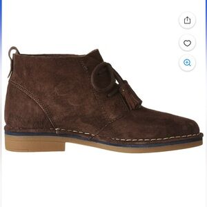 Hush Puppies Kyra Caitlyn Chocolate Brown Suede Desert boots